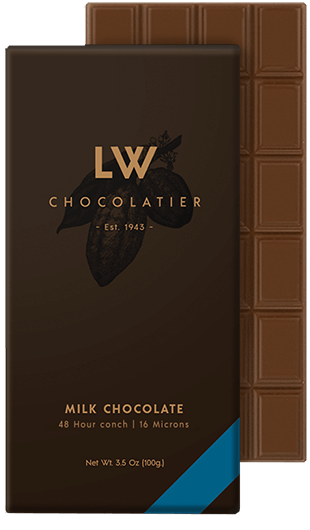 LW Chocolatier Milk Chocolate Bar
